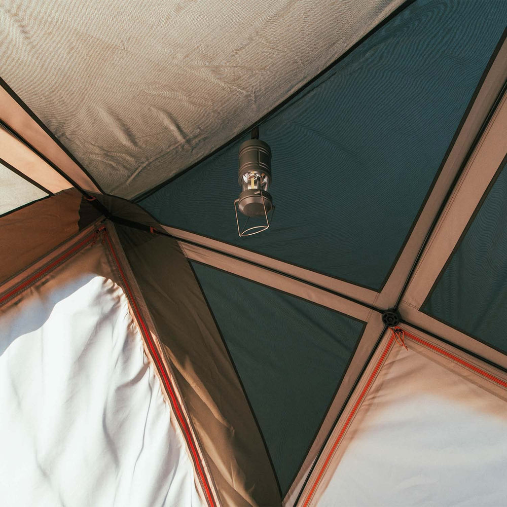 Bushnell electrical port lets you power small devices while keeping bugs out.