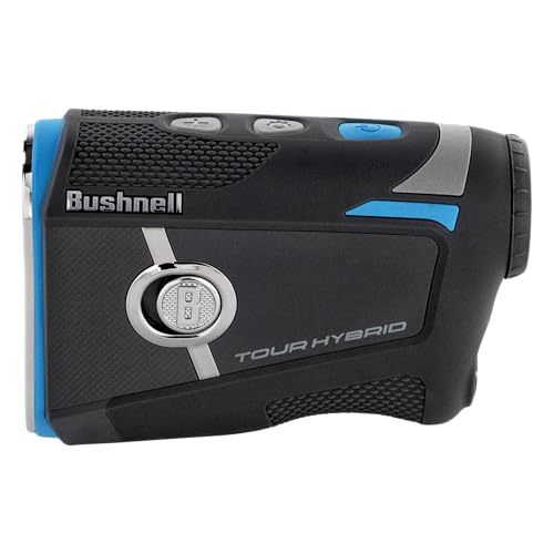 Bushnell Tour Hybrid Pinseeker Visual JOLT enables confident flag lock feedback.