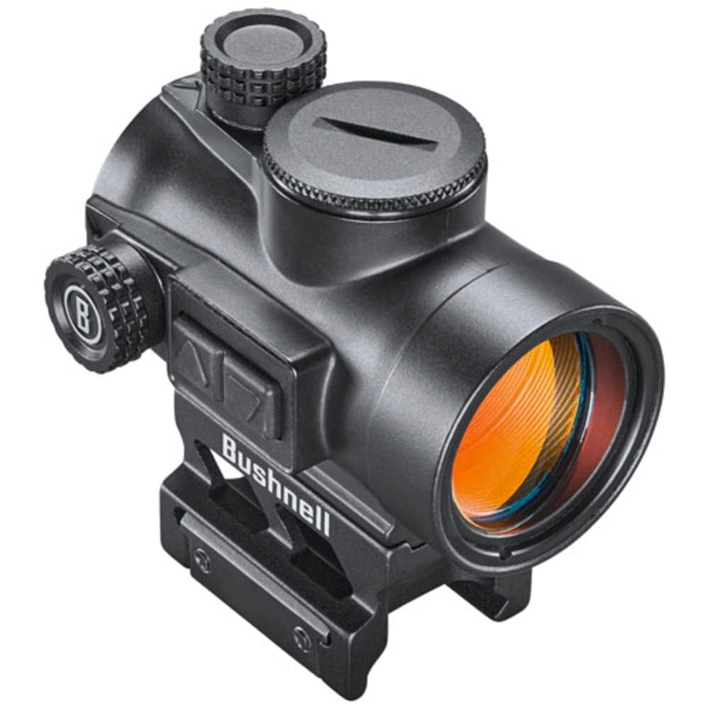 Bushnell TRS-26 red dot with 26mm lens for brighter sight pictures and wide field.