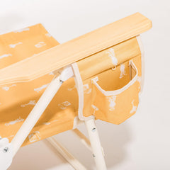 Business and Pleasure Co Margaritaville Manana side pocket with drink holder supports refreshment on the go.