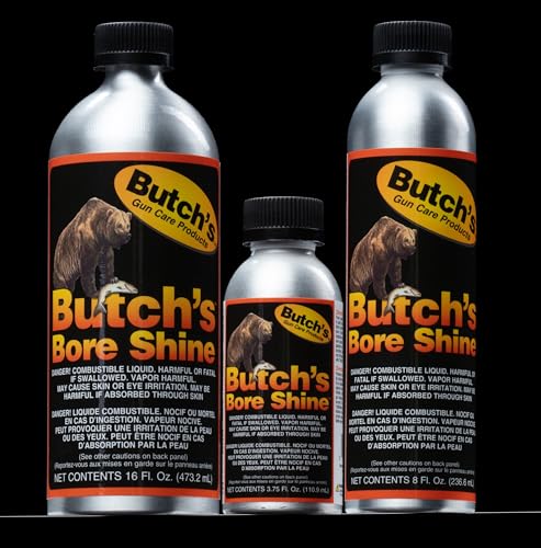 Butch's Bore Shine carbon build-up cleaning action targets the chamber throat for easier maintenance