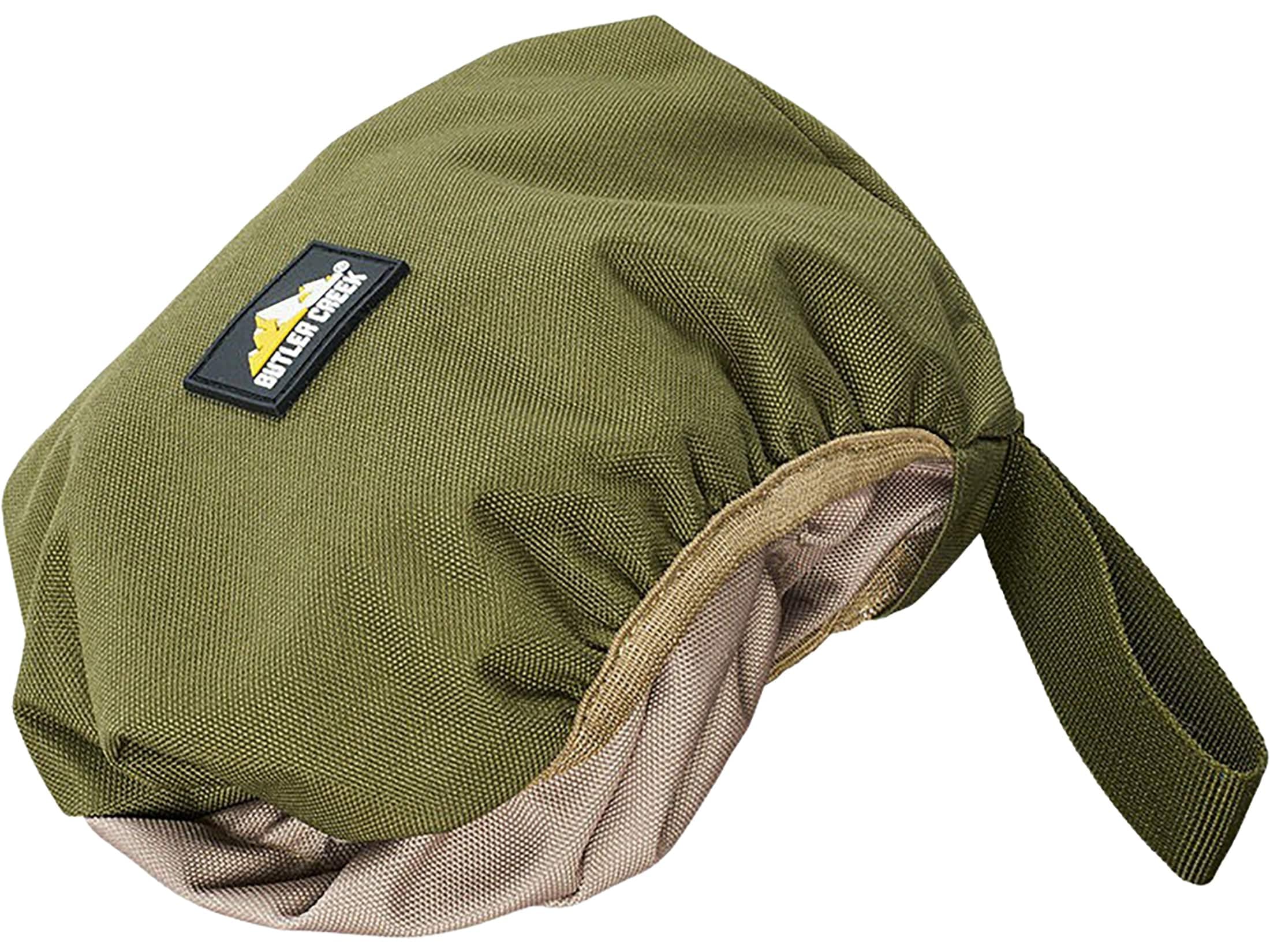 Interior lining and adjustable straps of Butler Creek Element Gun Cover