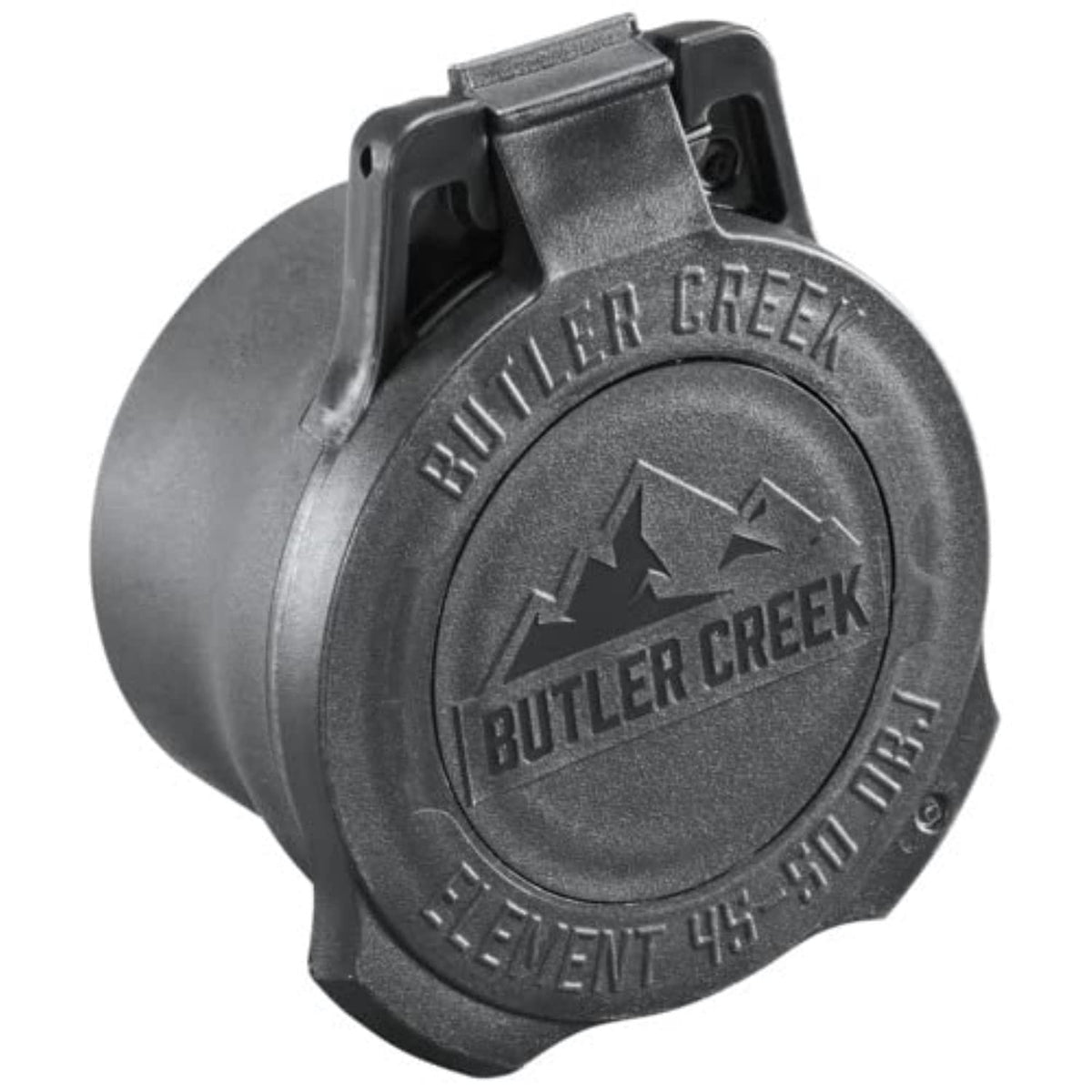 Butler Creek ESC50 element scope cap image showing modular lens caps
