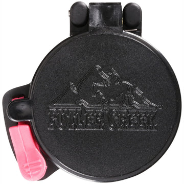 Buter Creek eye-piece lens cover 09A with a watertight seal protecting optics.