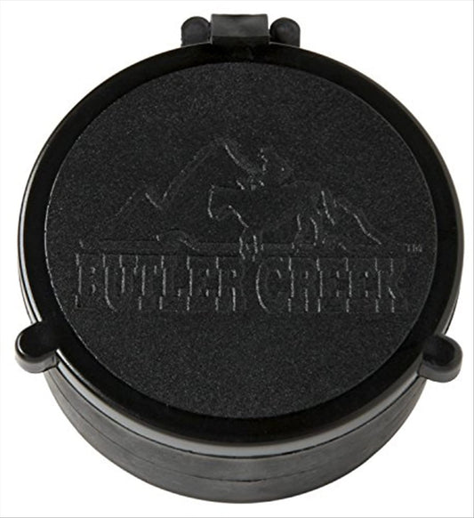 Butler Creek Multiflex Flip-Open Objective Scope Cover in black