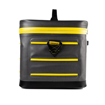 BUZBE Swarm 28 gear fortress design helps organize tackle.