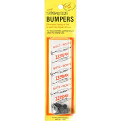 Buzz Bomb Bumpers with treble hooks for durable, reliable fishing attractant.