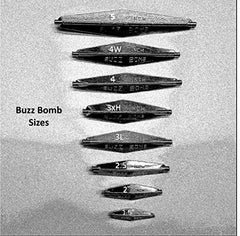Buzz Bomb Pink Holographic lure, ideal for trout and salmon in freshwater.