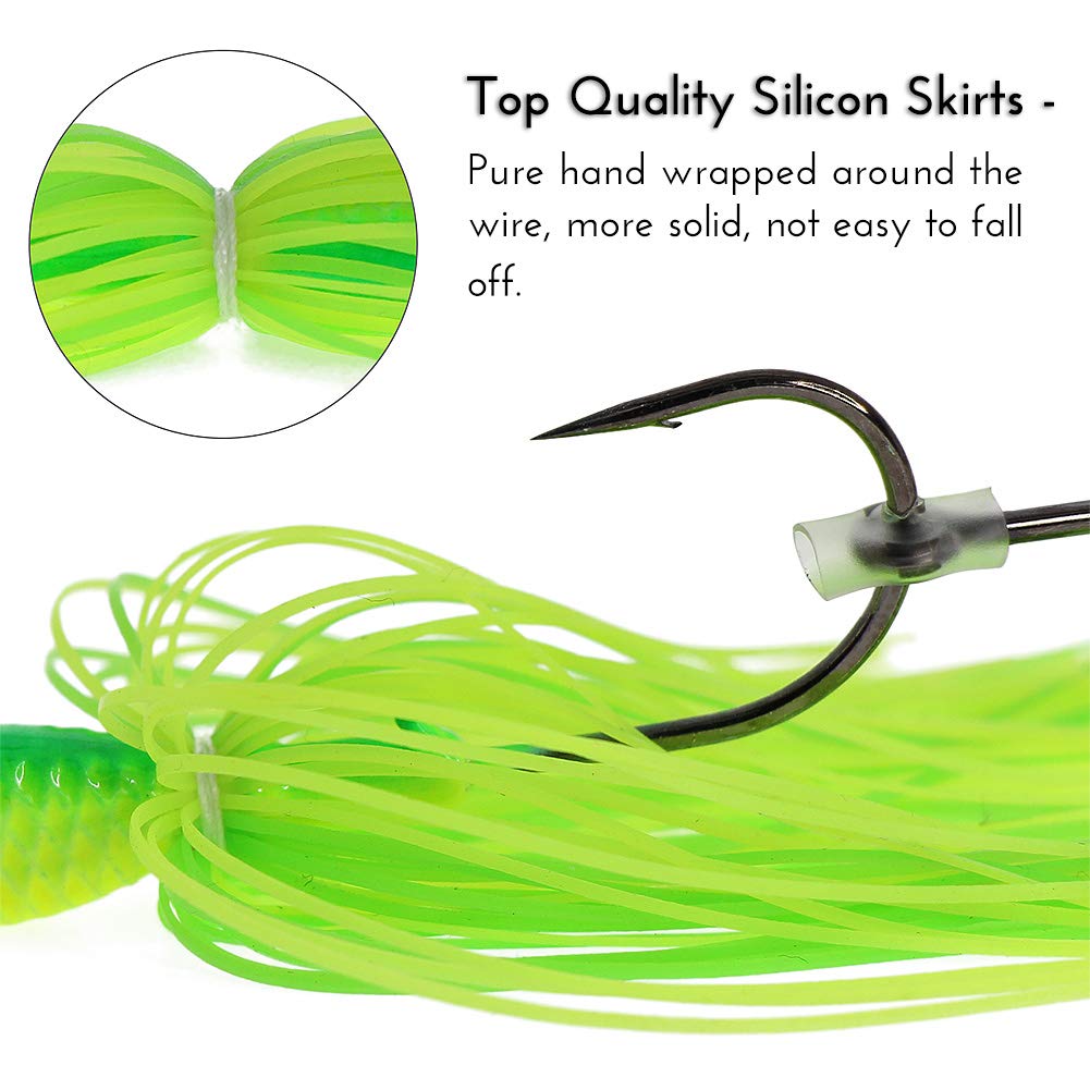 5/8 oz buzzbait in yellow color