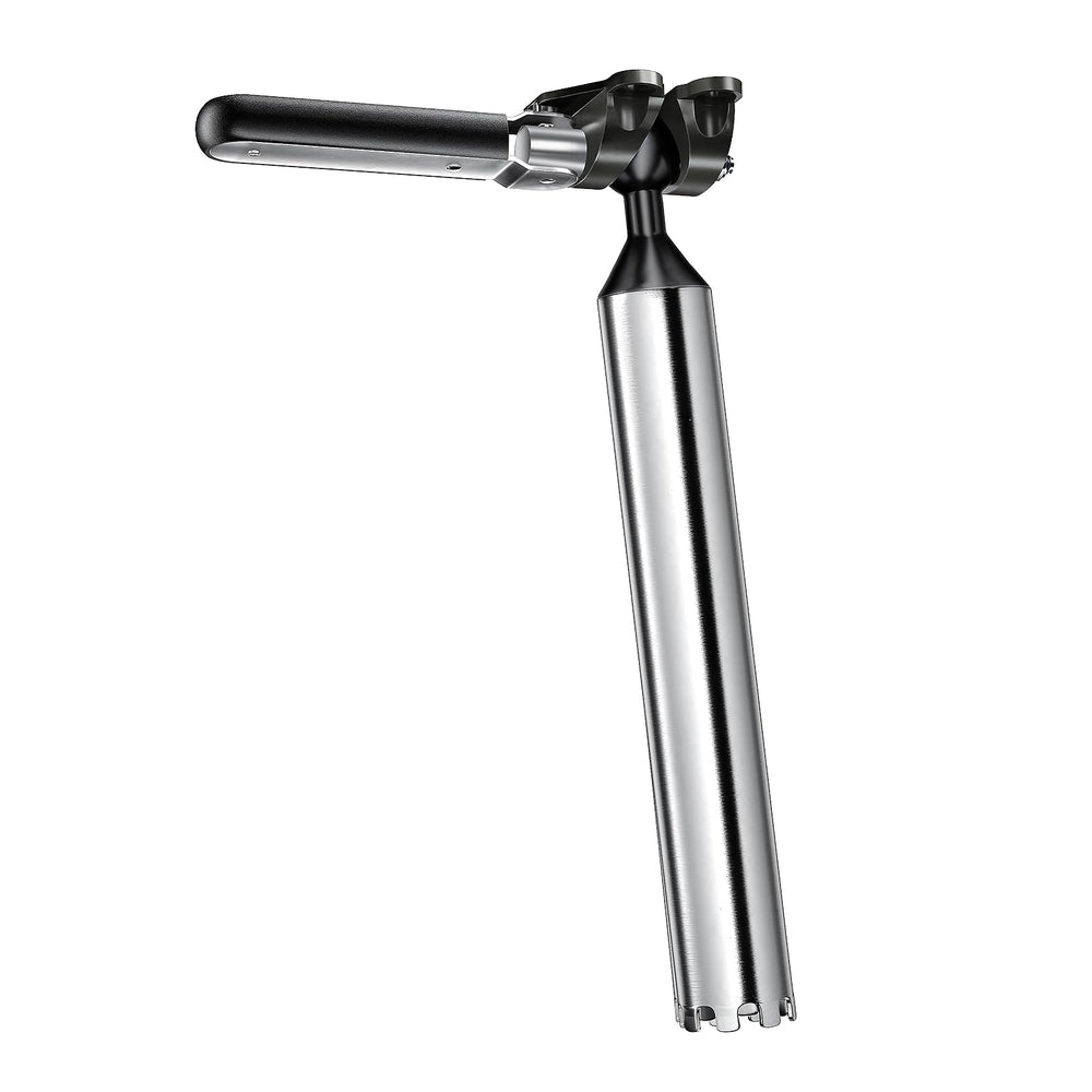 Buzzlett Rod Holder Mount for Magma Marine rectangular grill on a boat