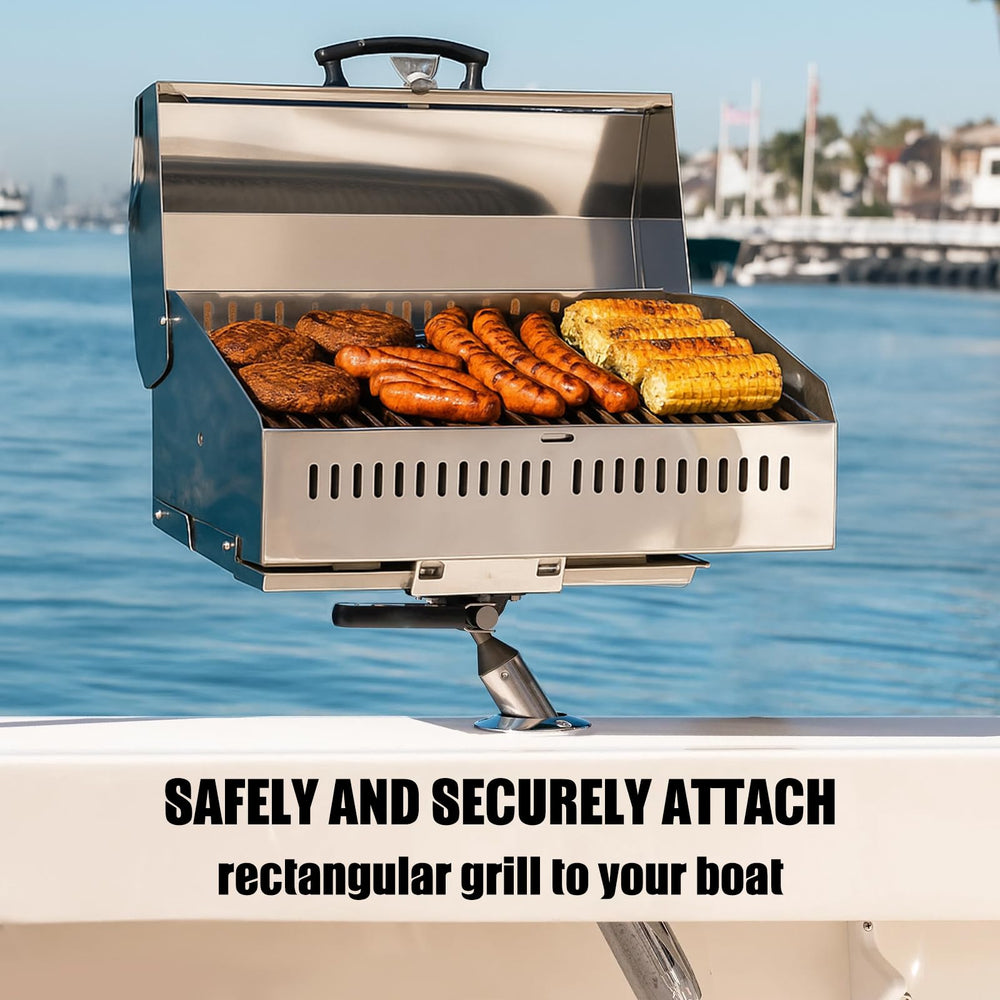 Includes 12 screws in three types for Magma rectangular grill compatibility