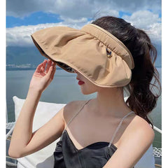 BXCNCKD Hat rolls into a hairband for versatile styling.