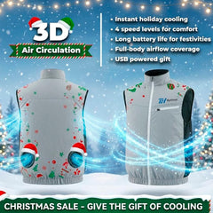 BYEHEAT cooling vest adjustable fit ensures mobility for trades and outdoor activities.