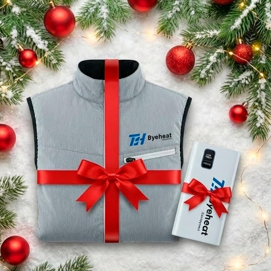 BYEHEAT cooling vest breathable fabric promotes comfortable movement in heat.