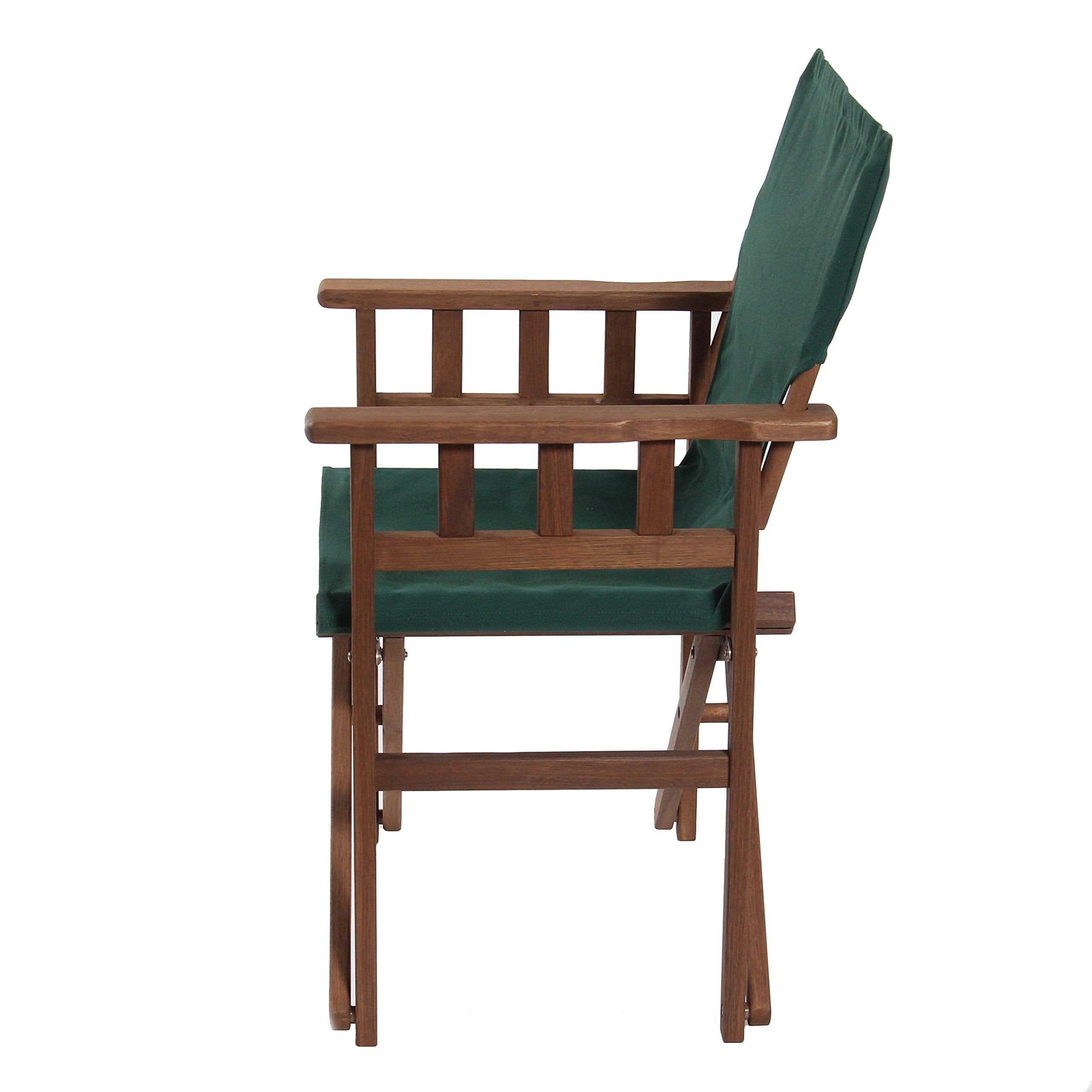 BYER OF MAINE Pangean Campaign Chair heavy-duty canvas supports long outdoor sessions.