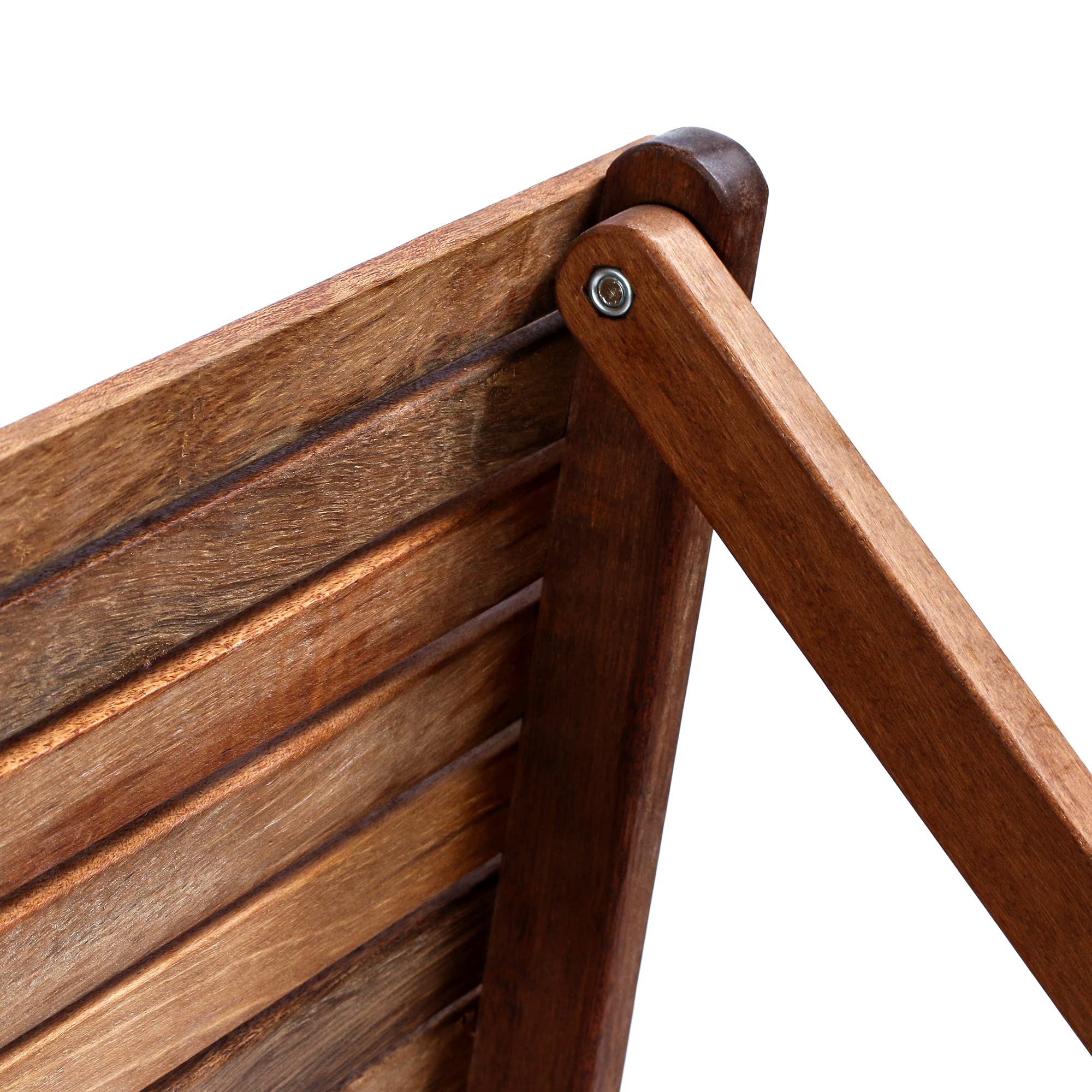BYER OF MAINE Pangean folding table with ash wood finish.