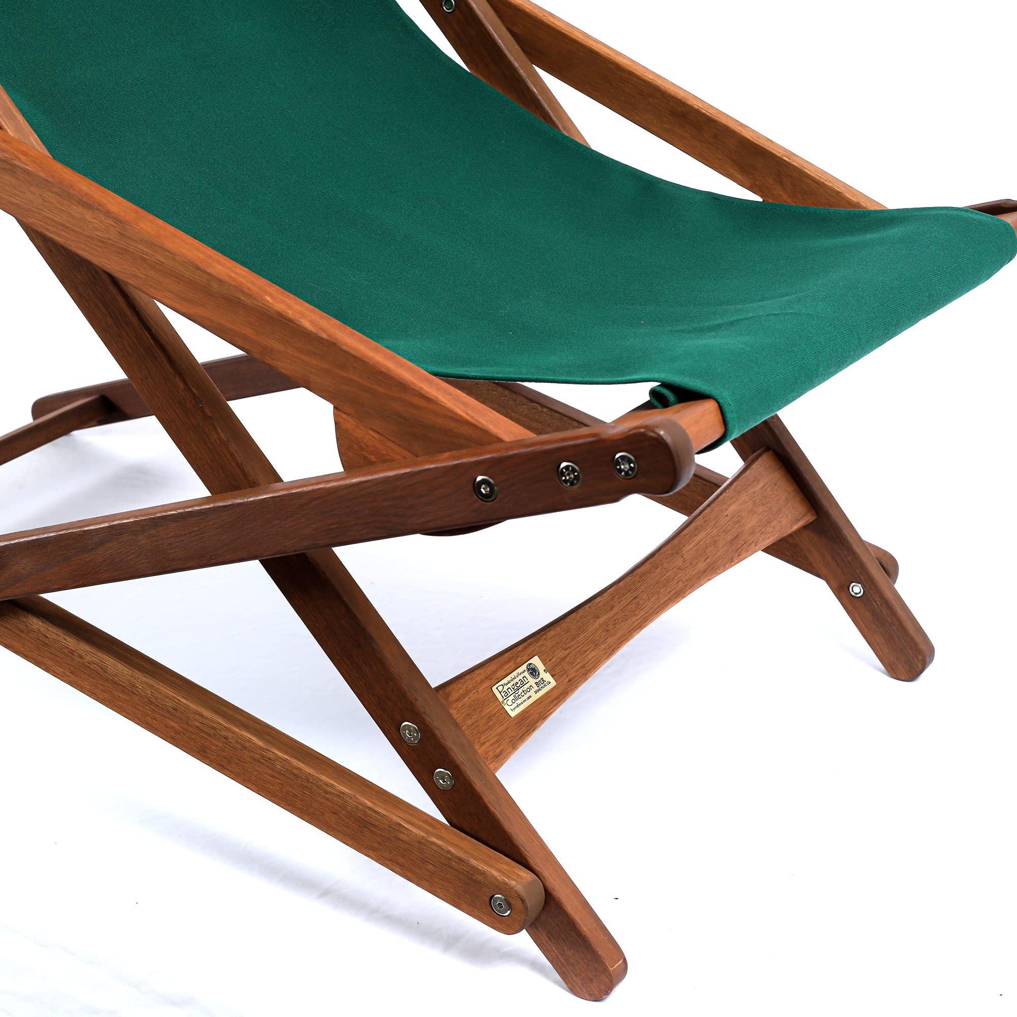 Byer of Maine Pangean Glider Chair easy folding mechanism.