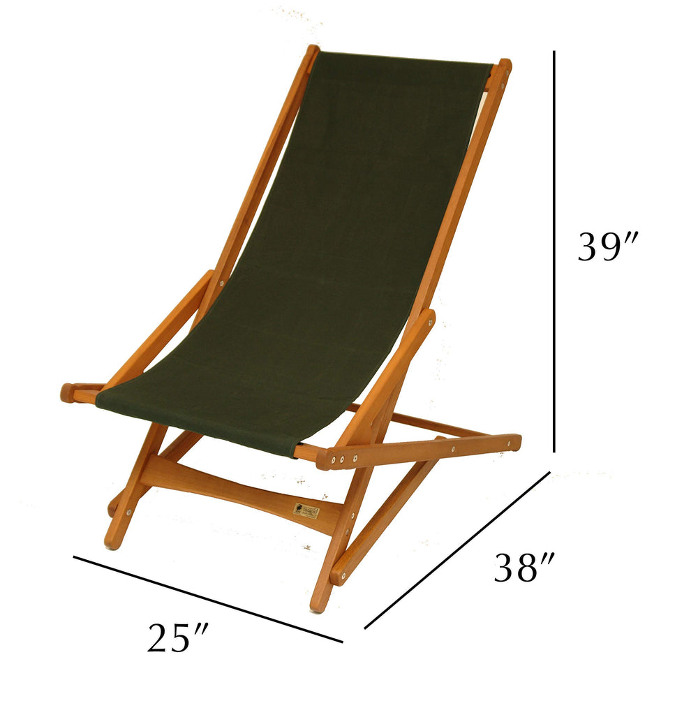 Byer of Maine Pangean Glider Chair on porch for relaxed outdoor seating.