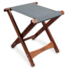 BYER OF MAINE Pangean stool folded flat for effortless transport on trips