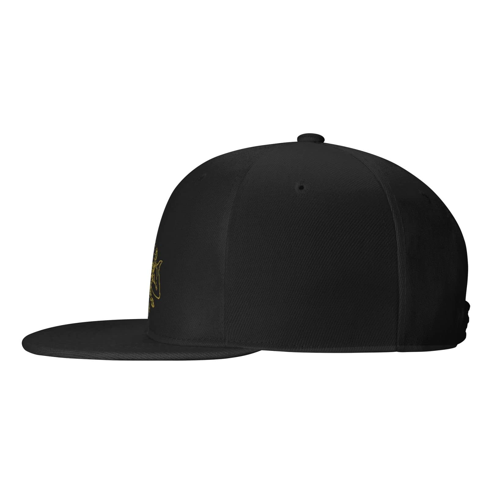 ByoBLu Sicilian Trinacria cap back view with adjustable strap.