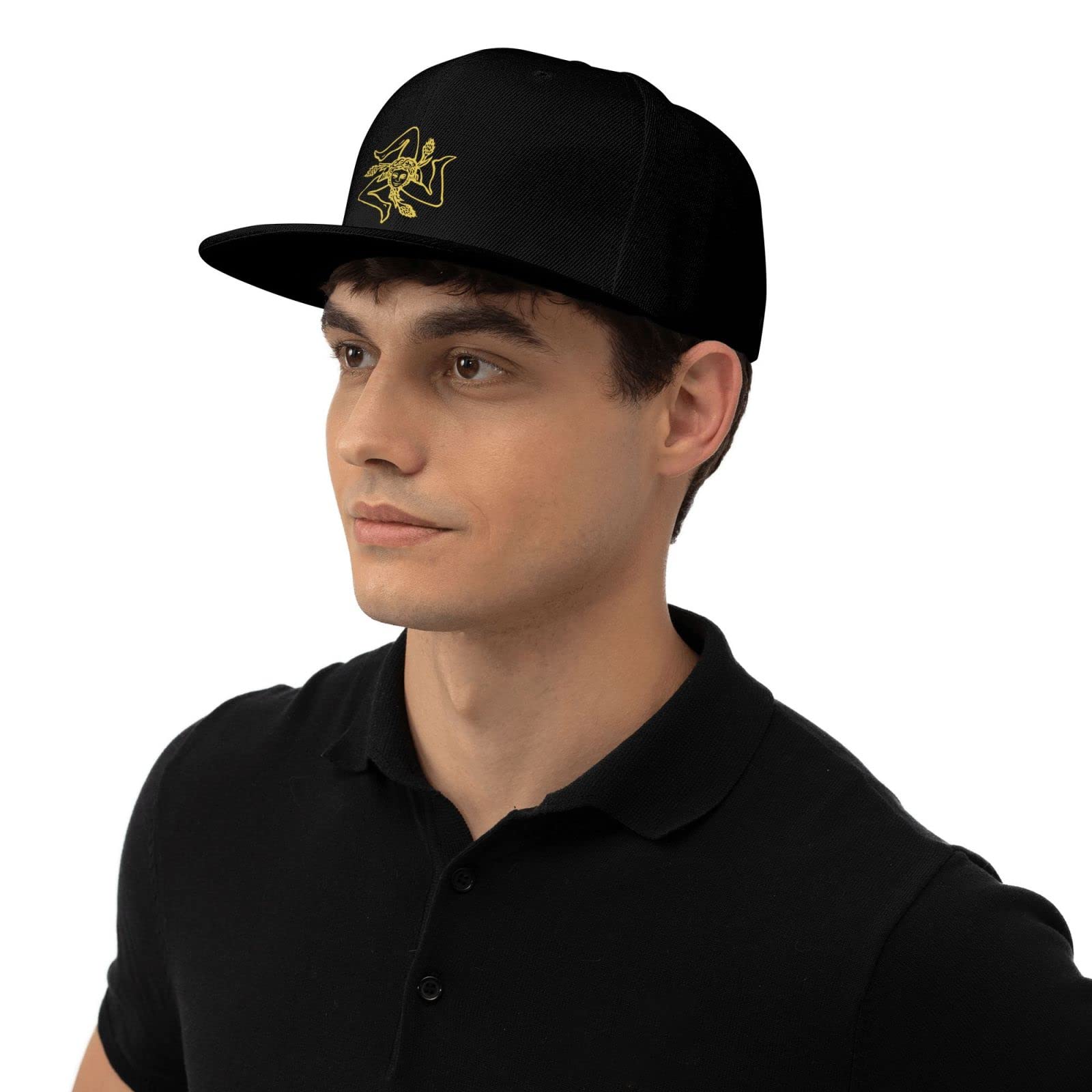 ByoBLu Sicilian Trinacria cap ideal for daily outdoor activities.
