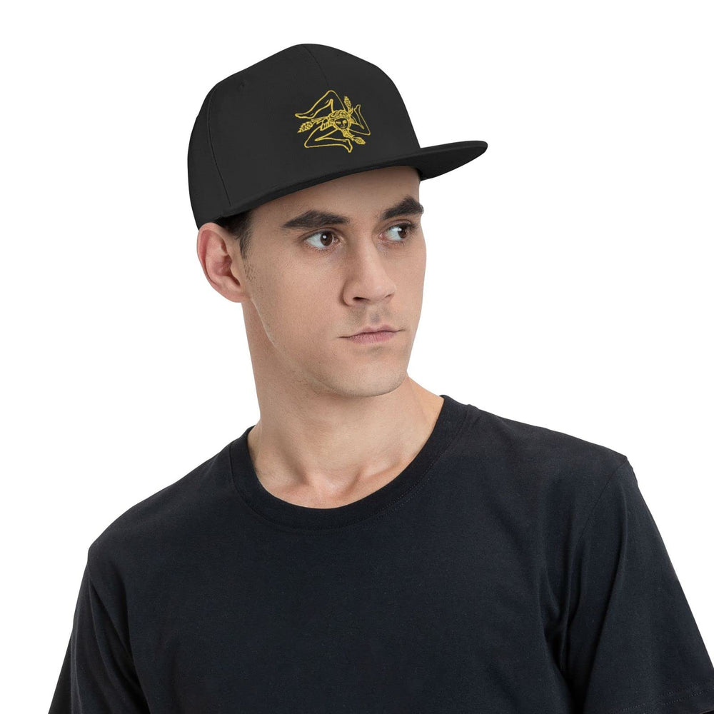 ByoBLu Sicilian Trinacria cap ventilation holes for airflow.