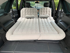 Byomostor 3-in-1 car mattress assembly shows flexible configuration for vehicle layouts.