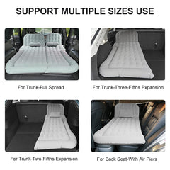 Byomostor 3-in-1 car mattress includes two pillows for added comfort.