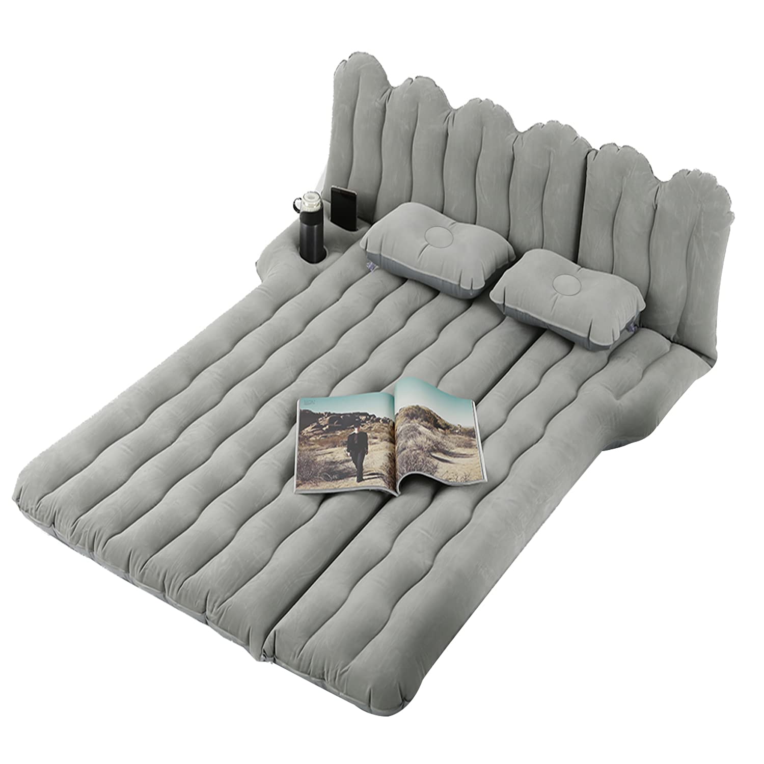Byomostor SUV air mattress with cup holder for on-the-go drinks