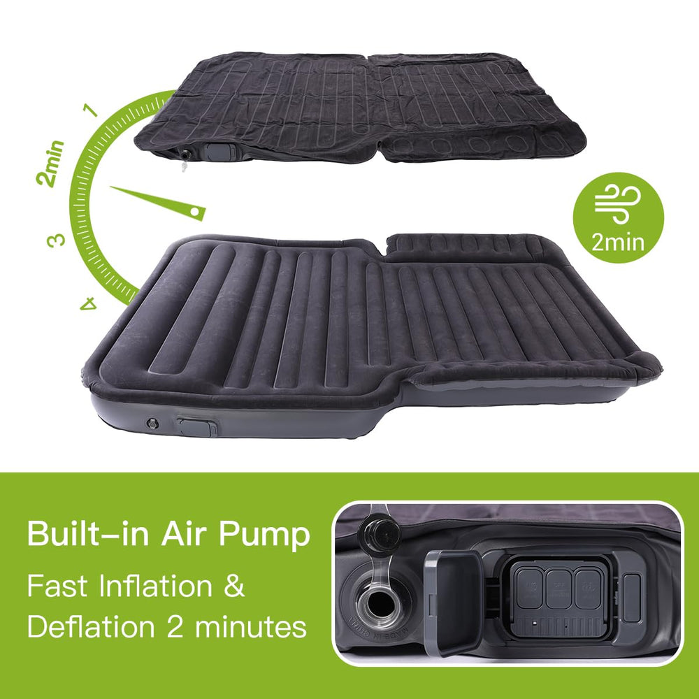 Byomostor SUV air mattress dimensions highlight generous space for adults during trips