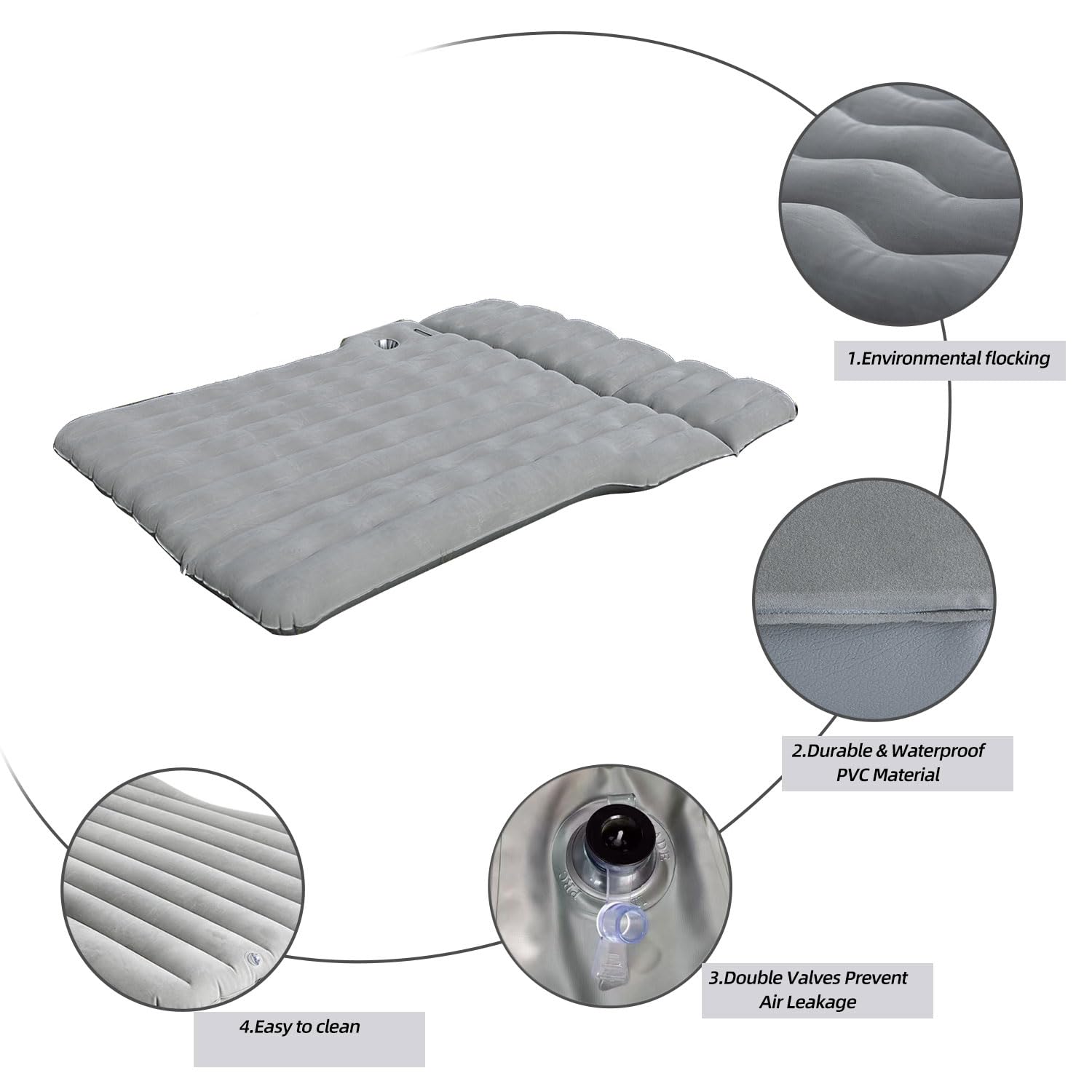 Byomostor SUV air mattress includes electric pump for quick setup