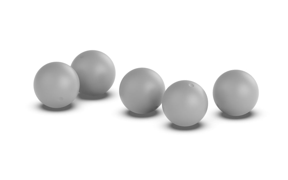 Byrna Kinetic Projectiles 95-count light gray for training use and practice sessions