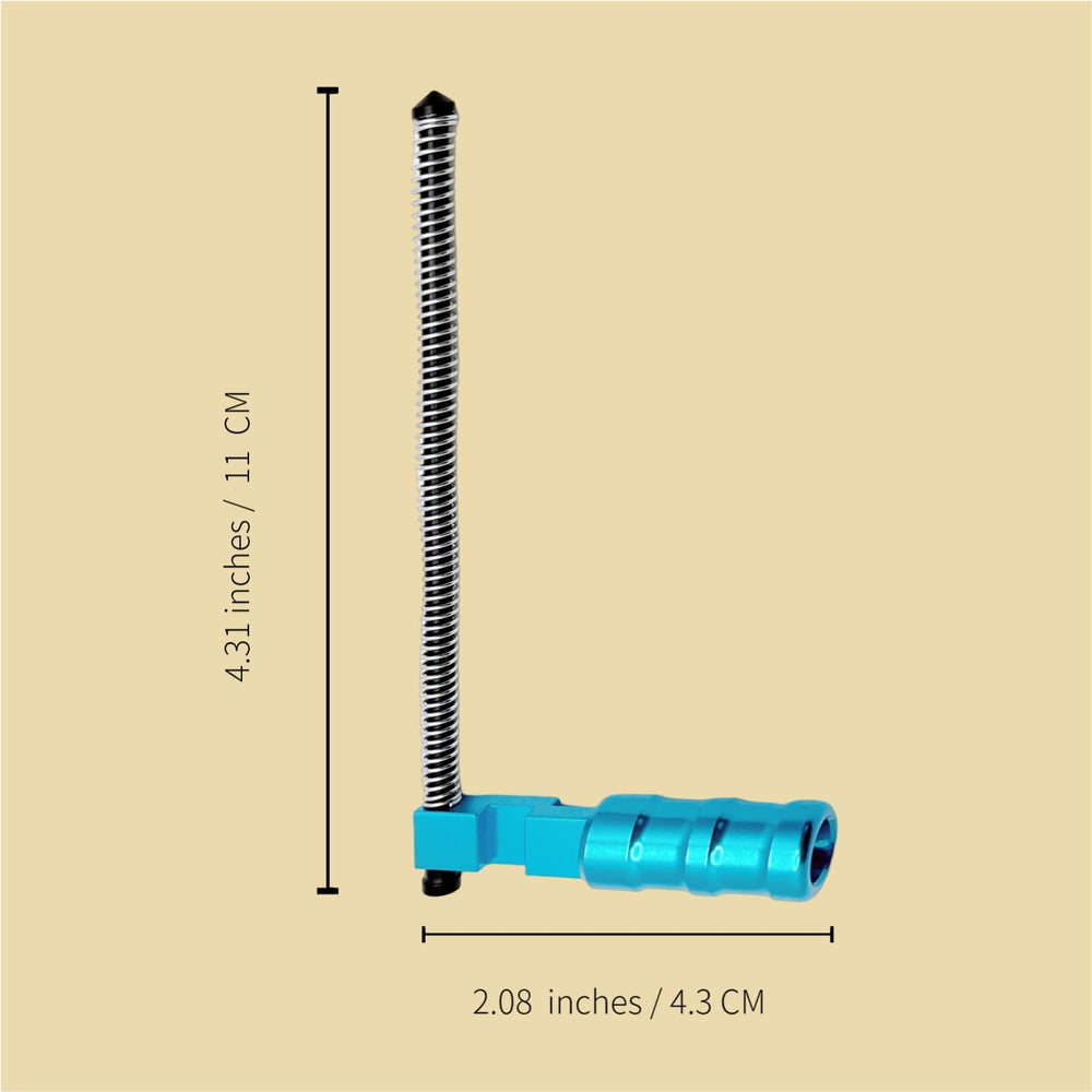 BZGREEN extended handle blue 10-22 for better grip and control.