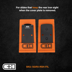 C+H Precision T-Nut system delivers 6–7 thread engagement for security.