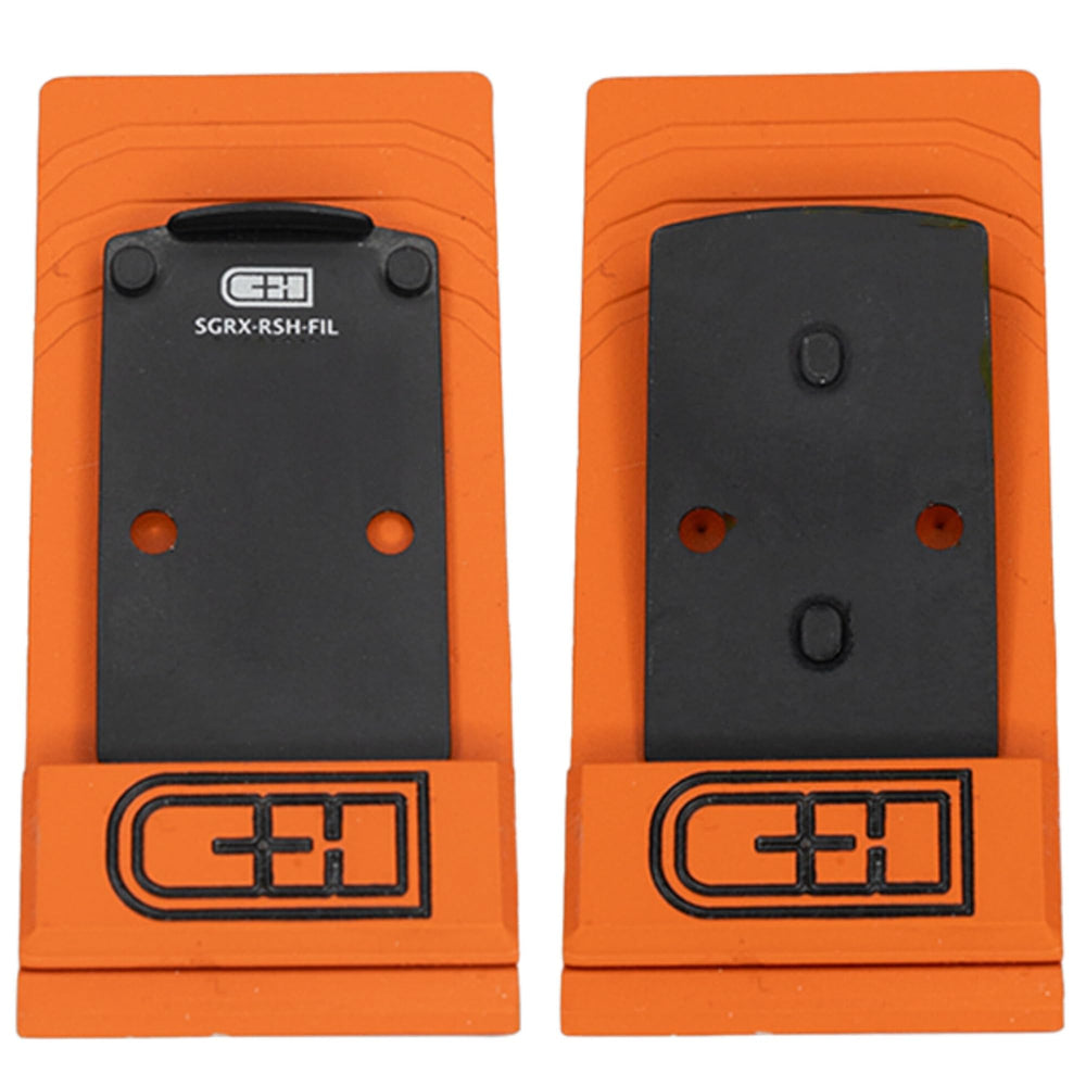 C+H Precision ultra-thin plate profile reduces height and aids rapid follow-up shots.