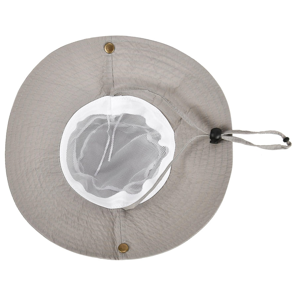 Interior view showing mesh lining in Cabahata kid sun hat