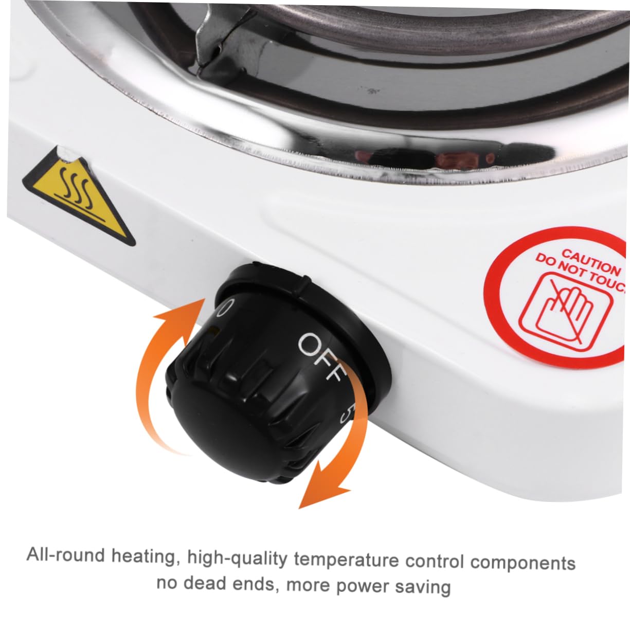 Cabilock 1000W home electric stove adds a compact solution for small kitchens.