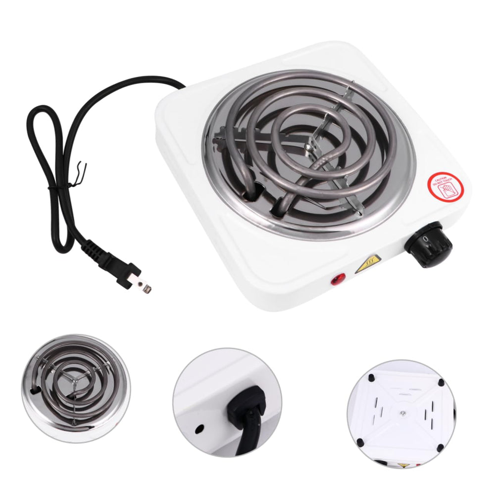 Cabilock 1000W portable camping stove enables quick meals anywhere with a power outlet.