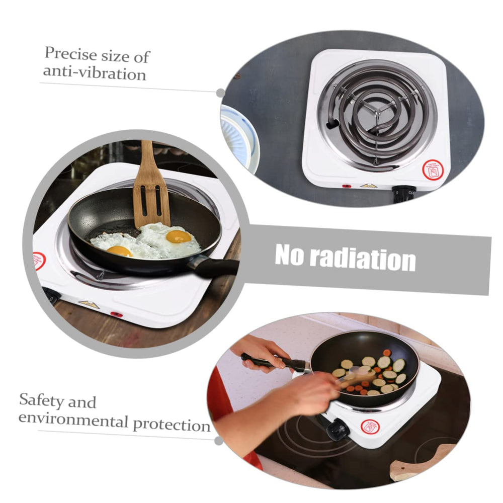 Cabilock 1000W knob control offers precise temperature adjustments for versatile cooking.