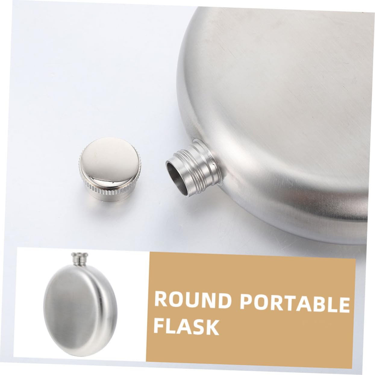 Cabilock camping-friendly flask, easy to carry on trips.