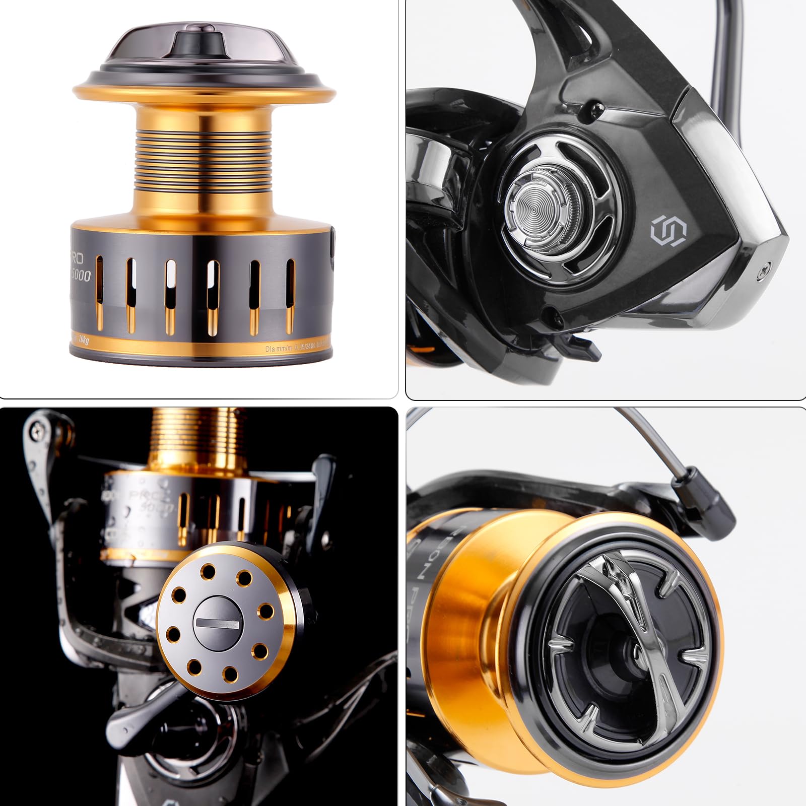 Cabom Nytex saltwater spinning reel size 1000-6000 covers a wide range of fish species.