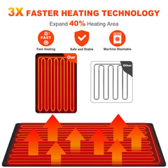 Cadai heated hoodie battery pack image showcases portable power for extended outdoor comfort