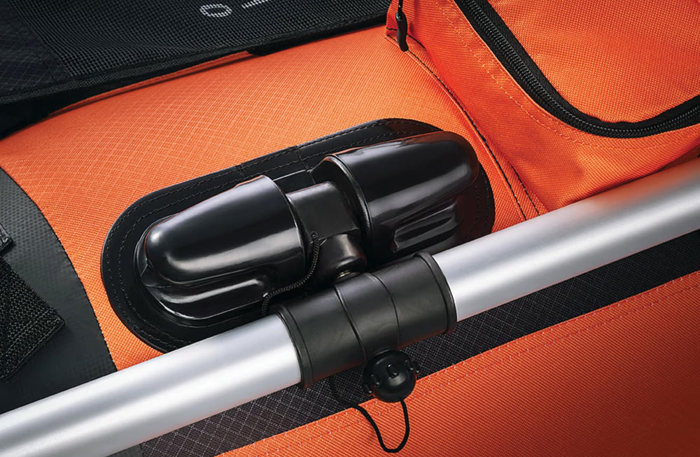 Caddis Inspire-LC II storage bags keep tackle and snacks within reach