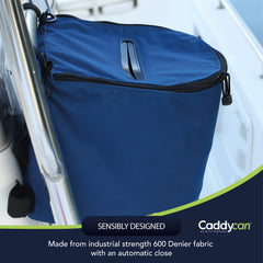 Caddycan mesh pockets storage keep essentials handy on hikes.