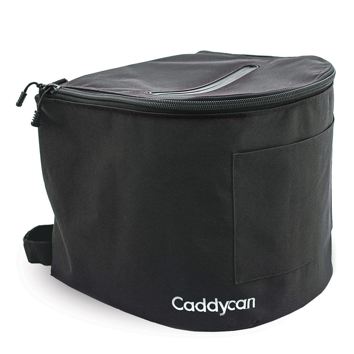 Caddycan outdoor trash bin on a boat keeps decks clean during day trips.