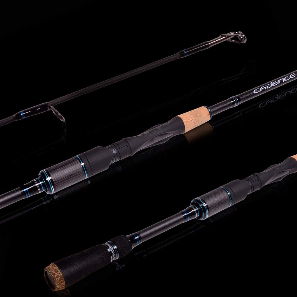 Premium cork and EVA handles on CR7 rod