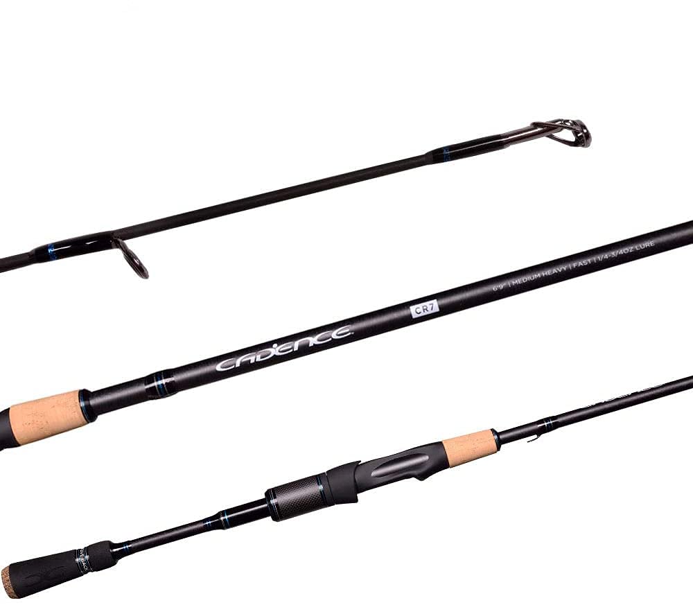Cadence CR7 spinning rod with 40-ton carbon fiber