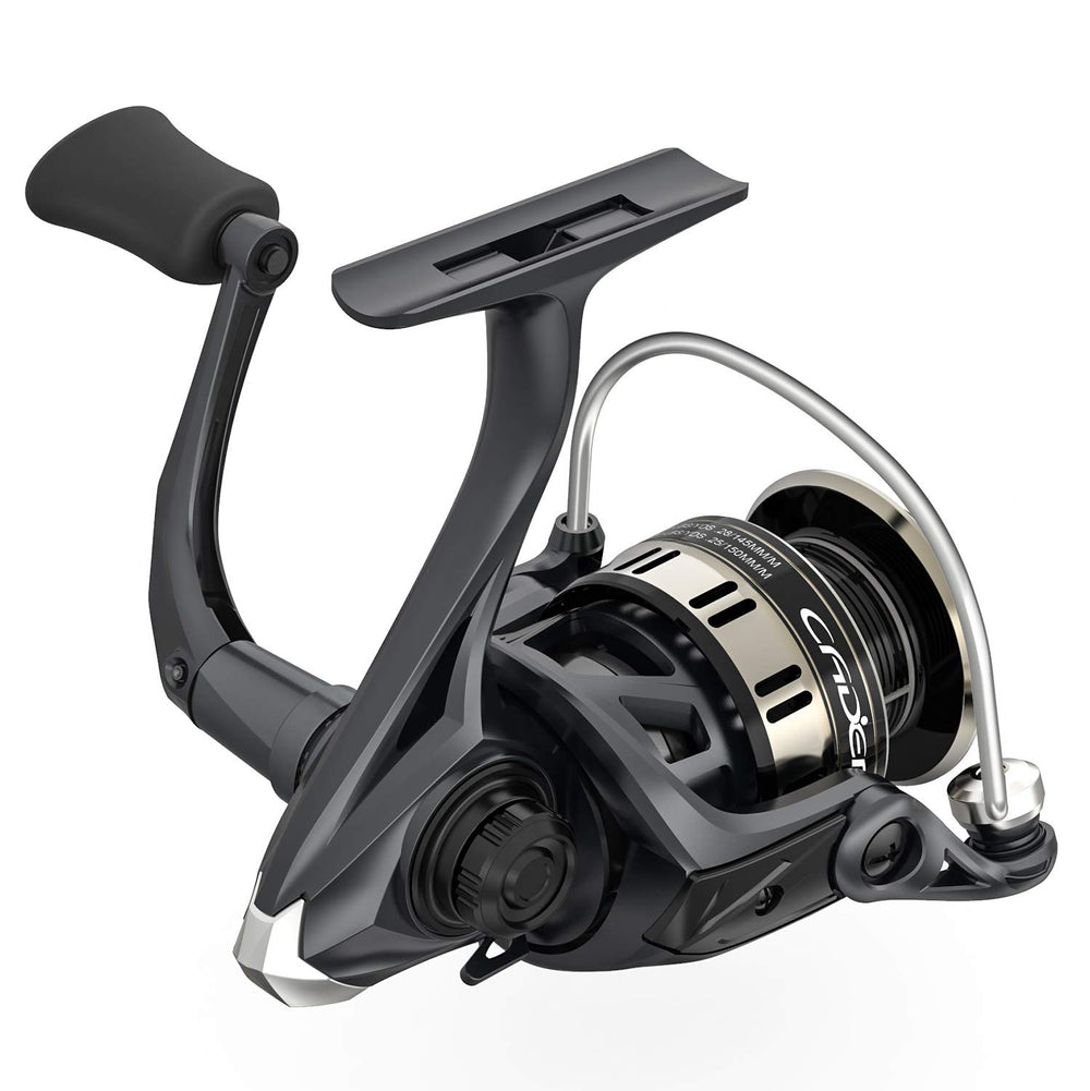 Spool lip design reduces line twists and wind knots