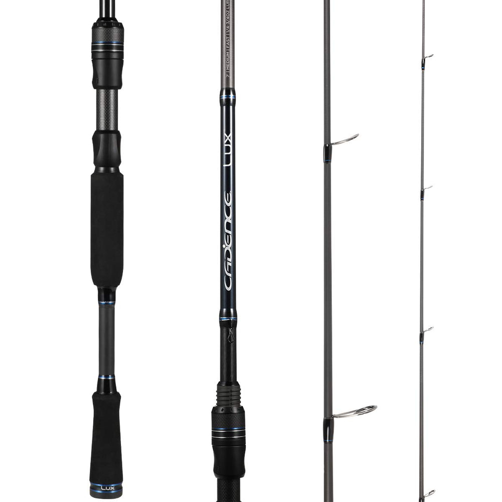 Cadence Lux 701S-MLF full rod showing premium 30-ton graphite for sensitive casting