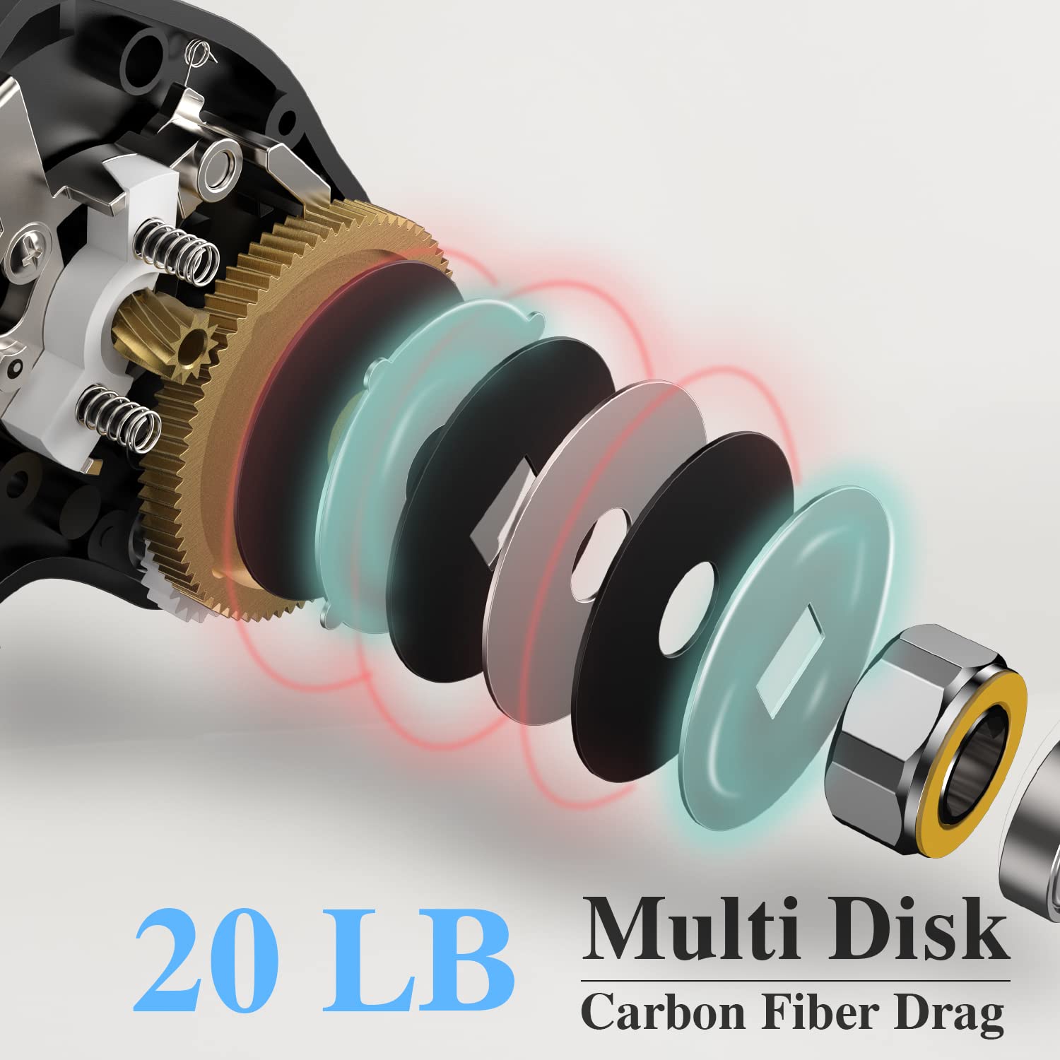 9+1 stainless steel Japanese ball bearings and instant anti-reverse on Vigor reel
